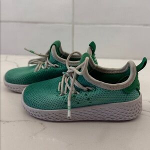 Adidas Kids Sneakers in Green and White